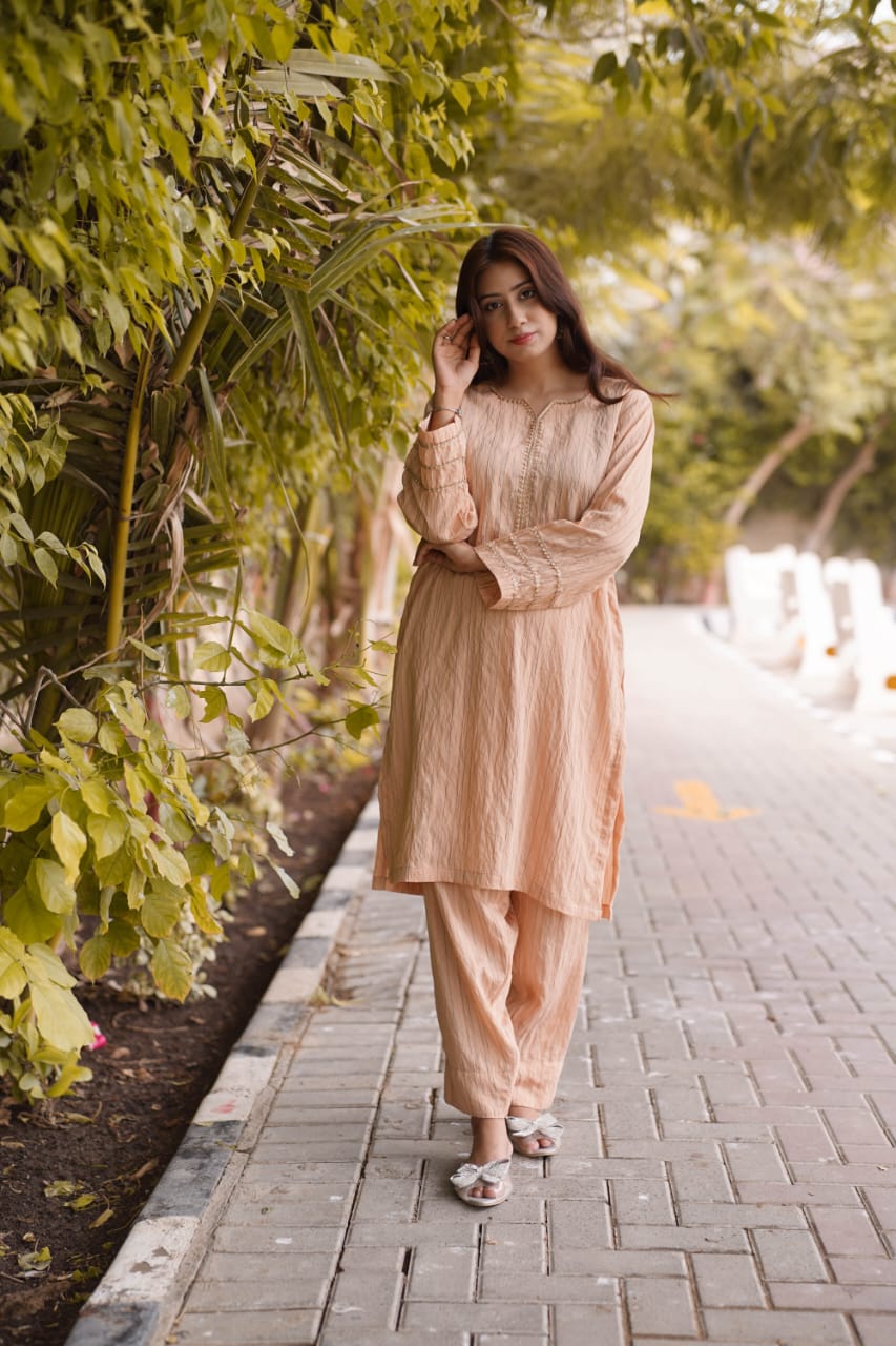 Ayaameer Noor-e-Abru Stitched 2-Piece Suit