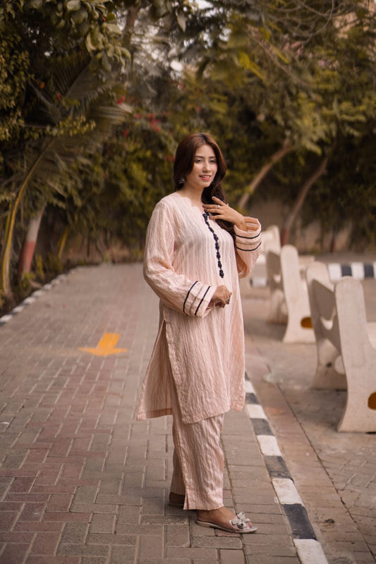 Ayaameer Stitched 2-Piece Suit