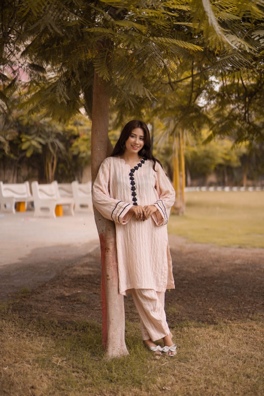 Ayaameer Stitched 2-Piece Suit