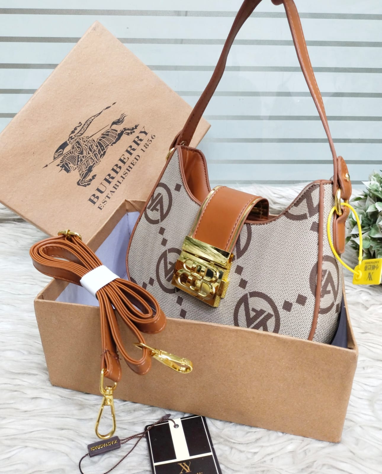 BURBERRY BRANDED CROSSBODY FOR WOMEN