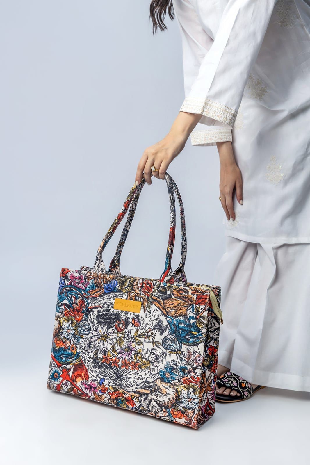Printed High Quality Big Size Tote Bag
