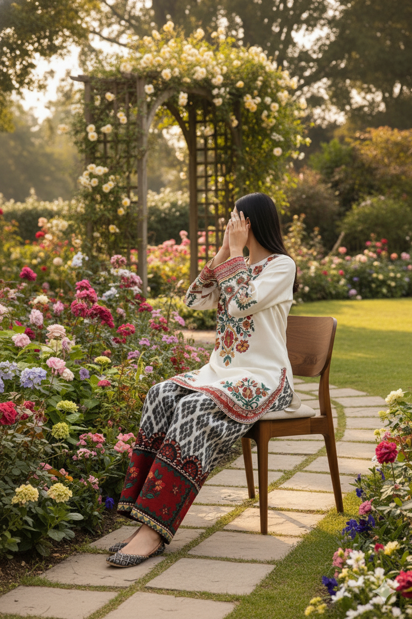 2-PC Swiss Lawn Suit 💖