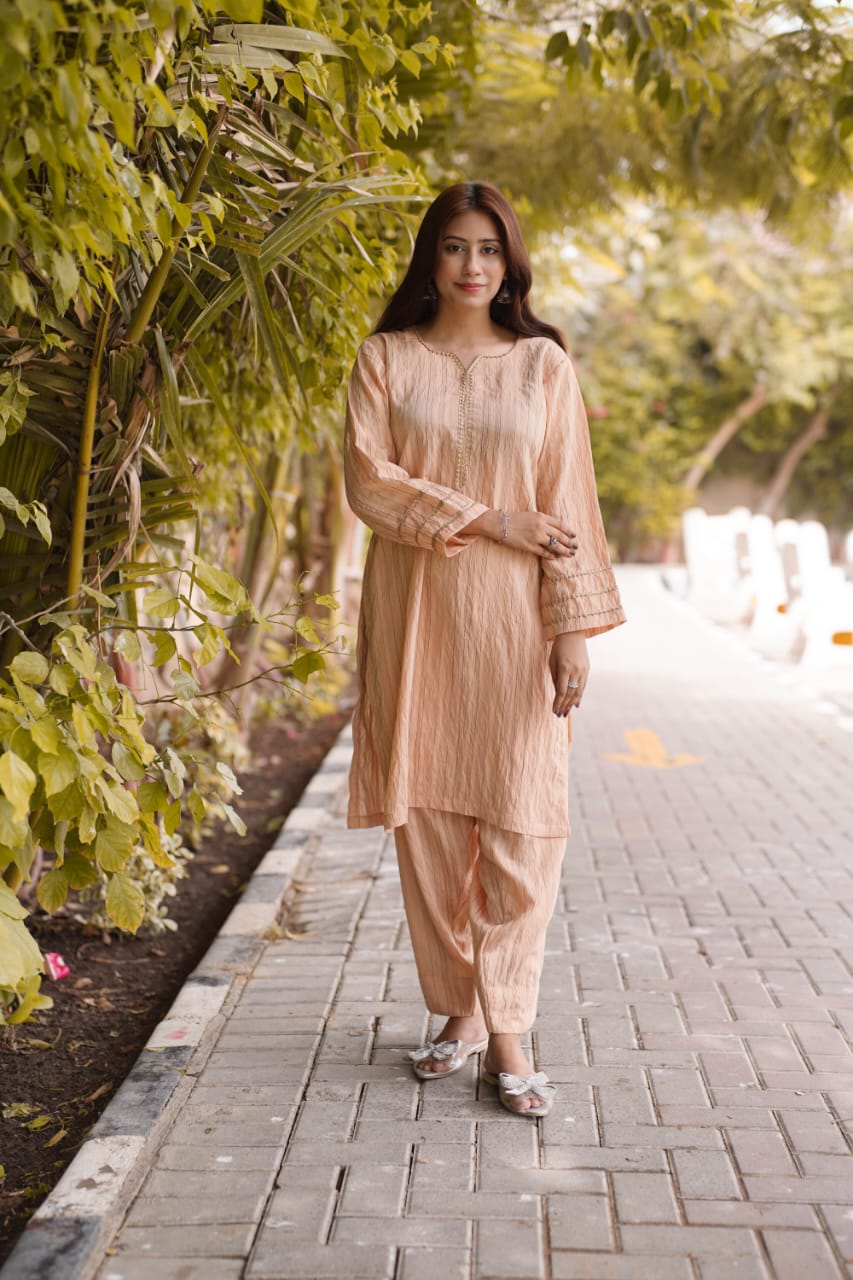 Ayaameer Noor-e-Abru Stitched 2-Piece Suit