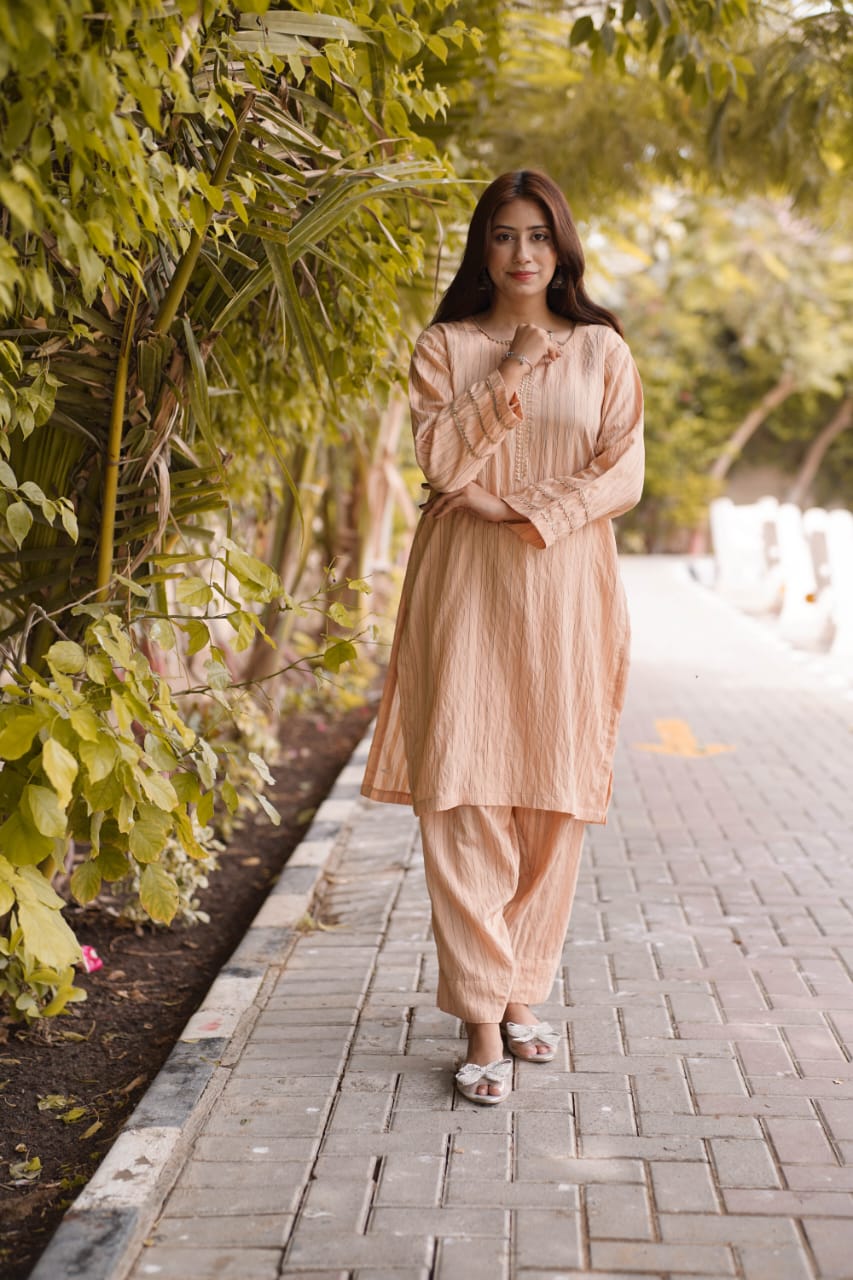 Ayaameer Noor-e-Abru Stitched 2-Piece Suit