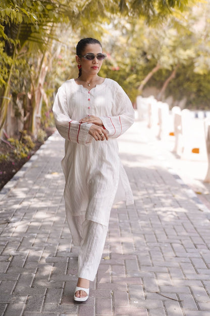 Ayaameer Noor-e-Haya Stitched 2-Piece Suit