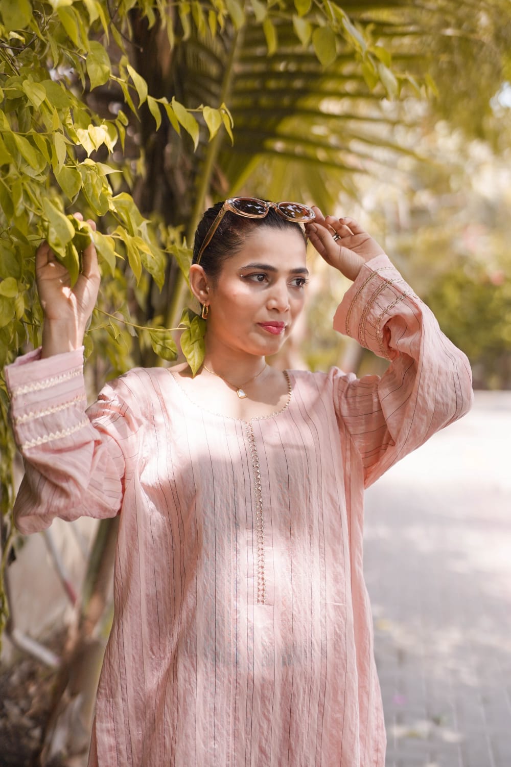 Ayaameer Noor-e-Gulabi Stitched 2-Piece Suit