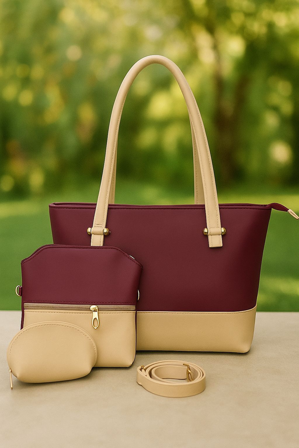 Ayaameer 3 Pcs Set of Ladies Bag