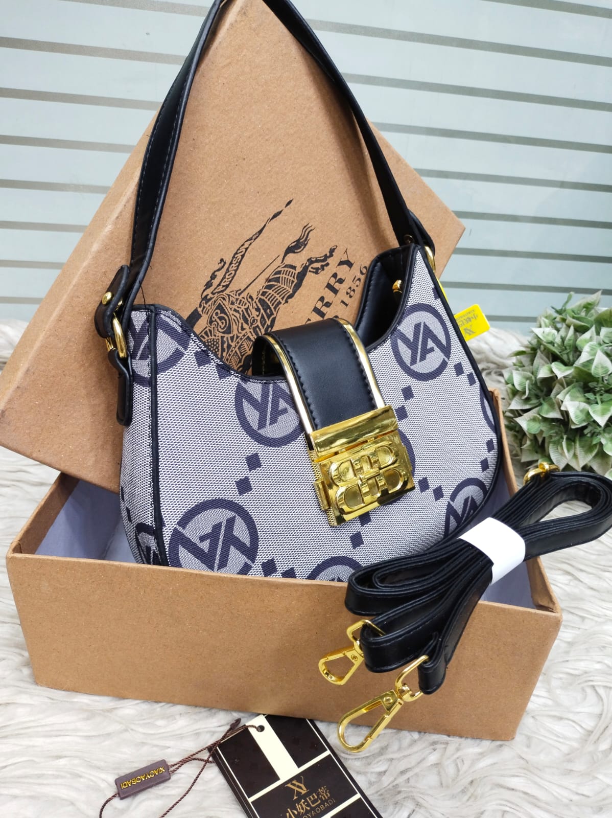 BURBERRY BRANDED CROSSBODY FOR WOMEN