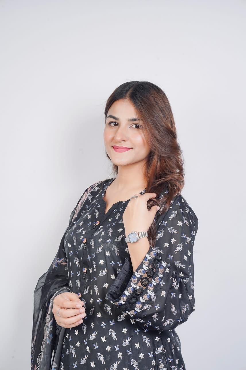 Printed Lawn With Emb Daman Patti