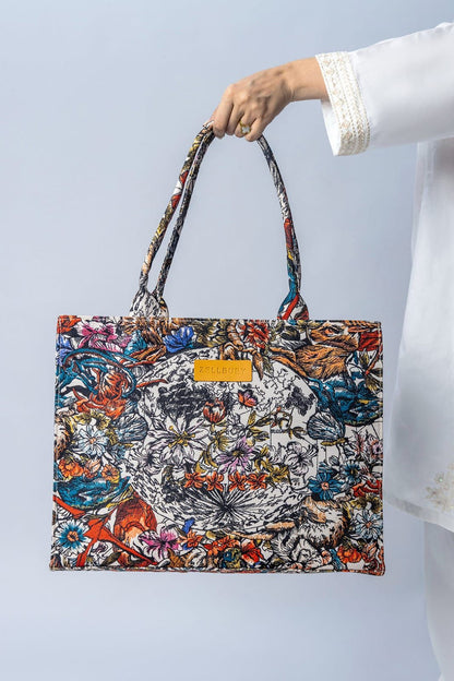 Printed High Quality Big Size Tote Bag