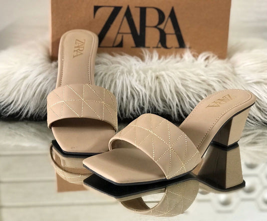 ZARA  Salai Block heel two inch with brand box