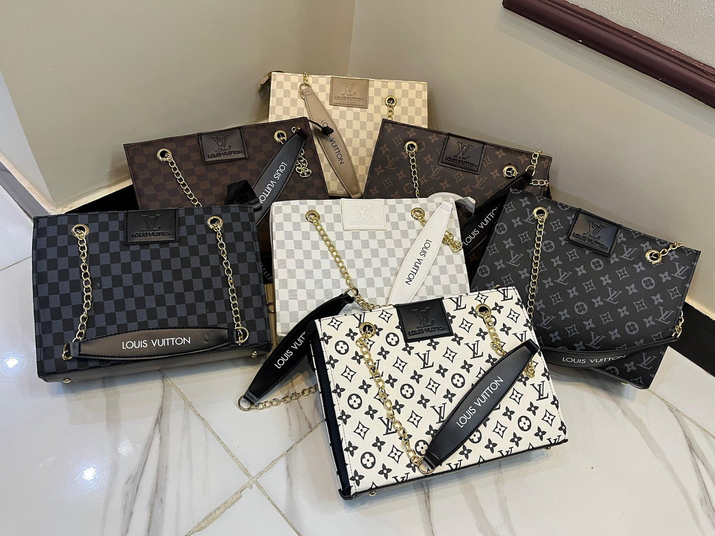 Louis Vuitton High Quality With Half Chain Half Belt With Long Belt Include