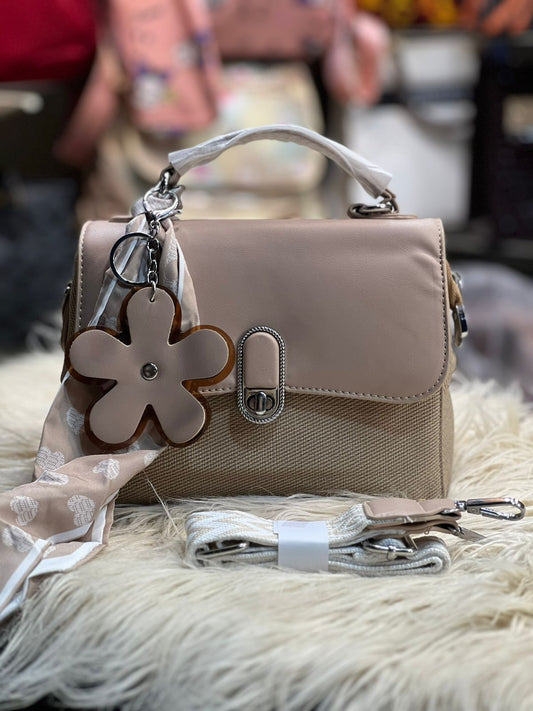 Cross body bag With long belt