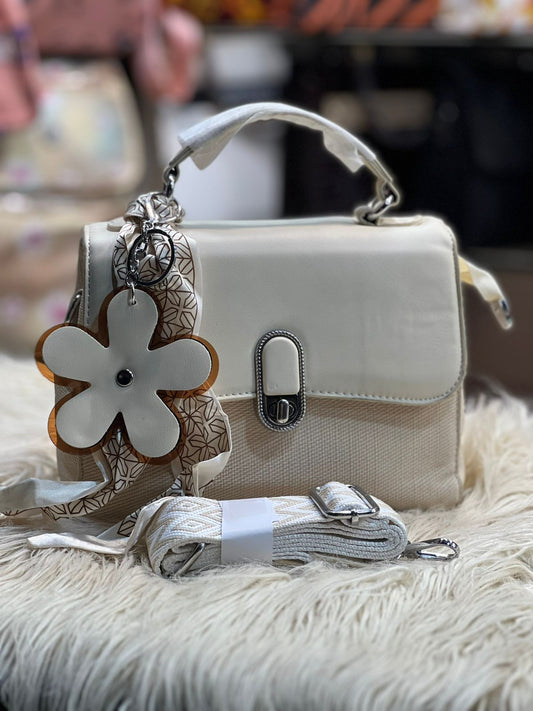Cross body bag With long belt