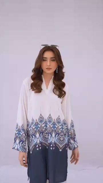 Swiss Lawn 2-PC Suit – Chic, Comfy & Ready to Wear! AR-1007
